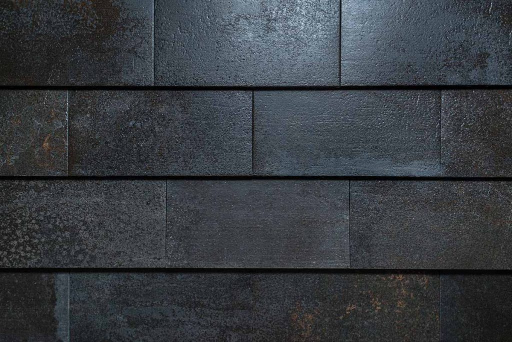 Keraminės fasado plokštelės BLACK OXID