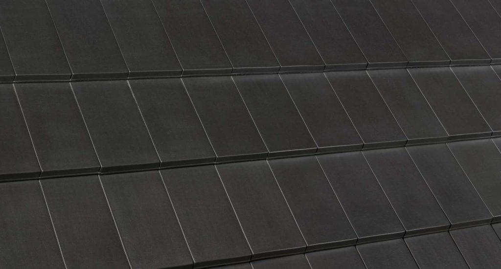 Keraminės čerpės Metallic grey