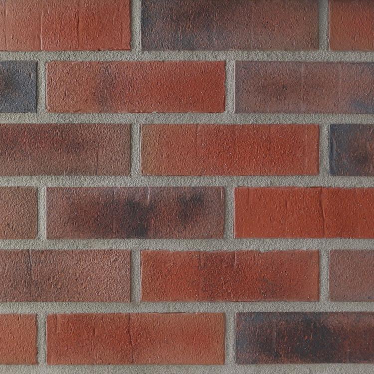 Klinkerio plytelė Marseille dunkelrot, carbon