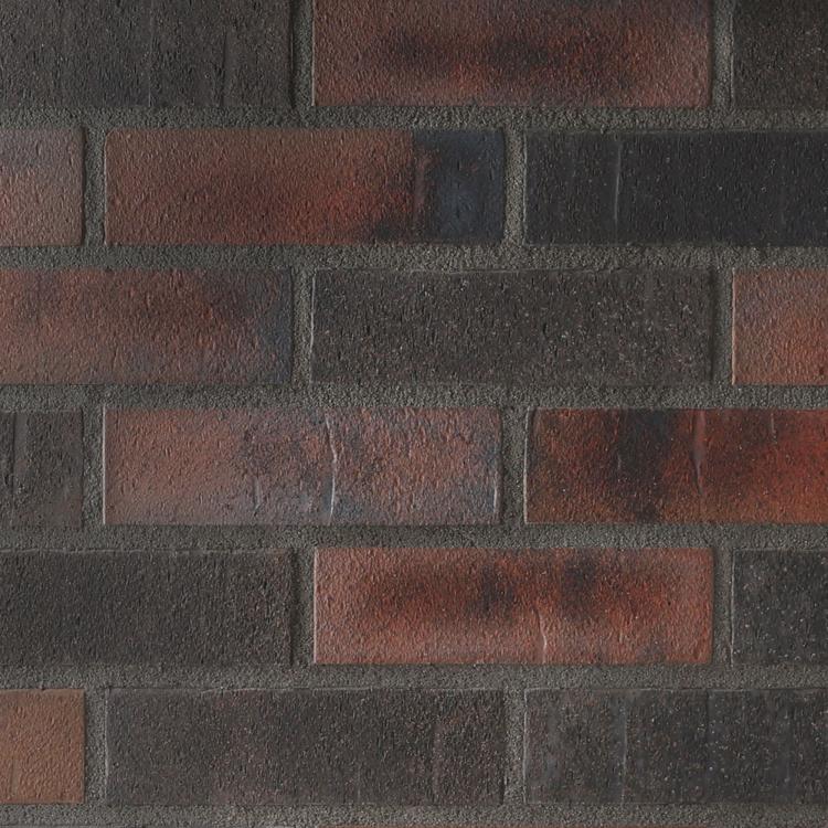 Klinkerio plytelės Roben Marseille schwarz-rot, carbon